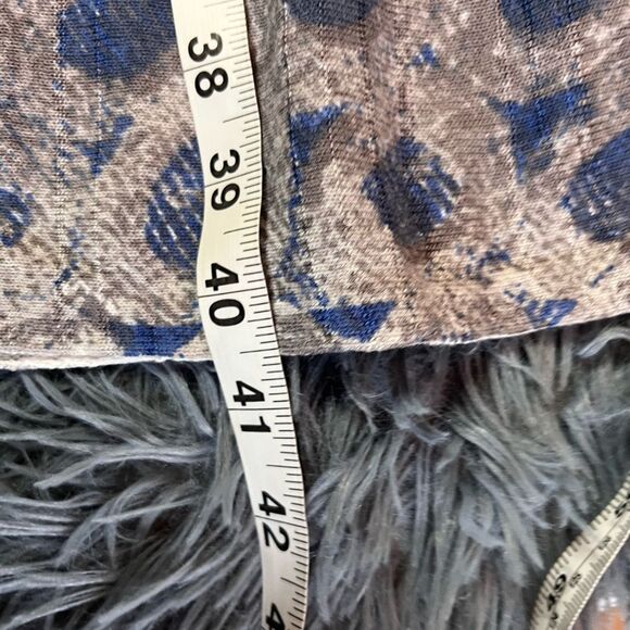 Nic+Zoe Blue Abstract Print Dress Size L - Picture 5 of 6